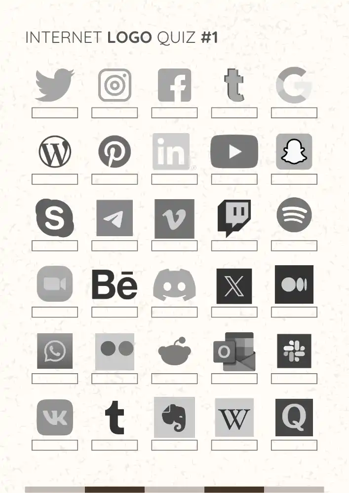 Logo Quiz: A Fun and Engaging Printable Trivia Game