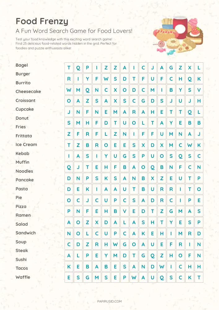 Word Search Puzzle – The Perfect Game for Families