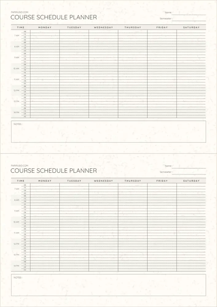 Course Schedule Planner: A Smart Solution for Students